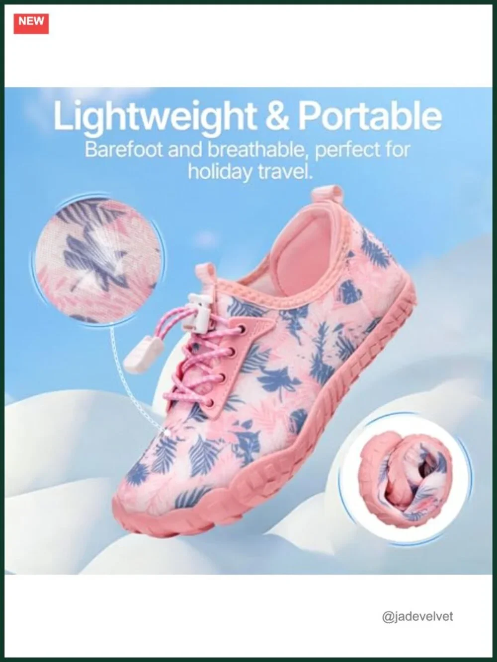 Kids Quick Dry Water Shoes Barefoot Swim Shoes with Wide Toe Box